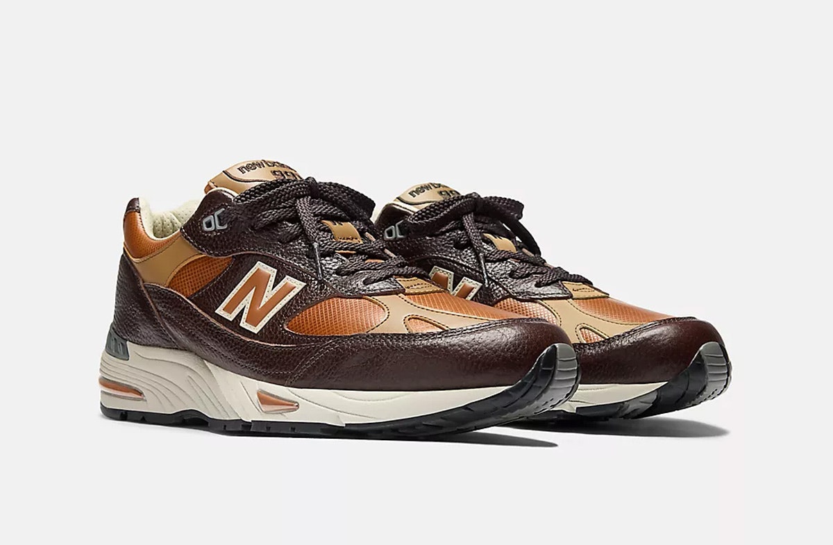 New Balance 991v1 Made in UK Chocolate Plum