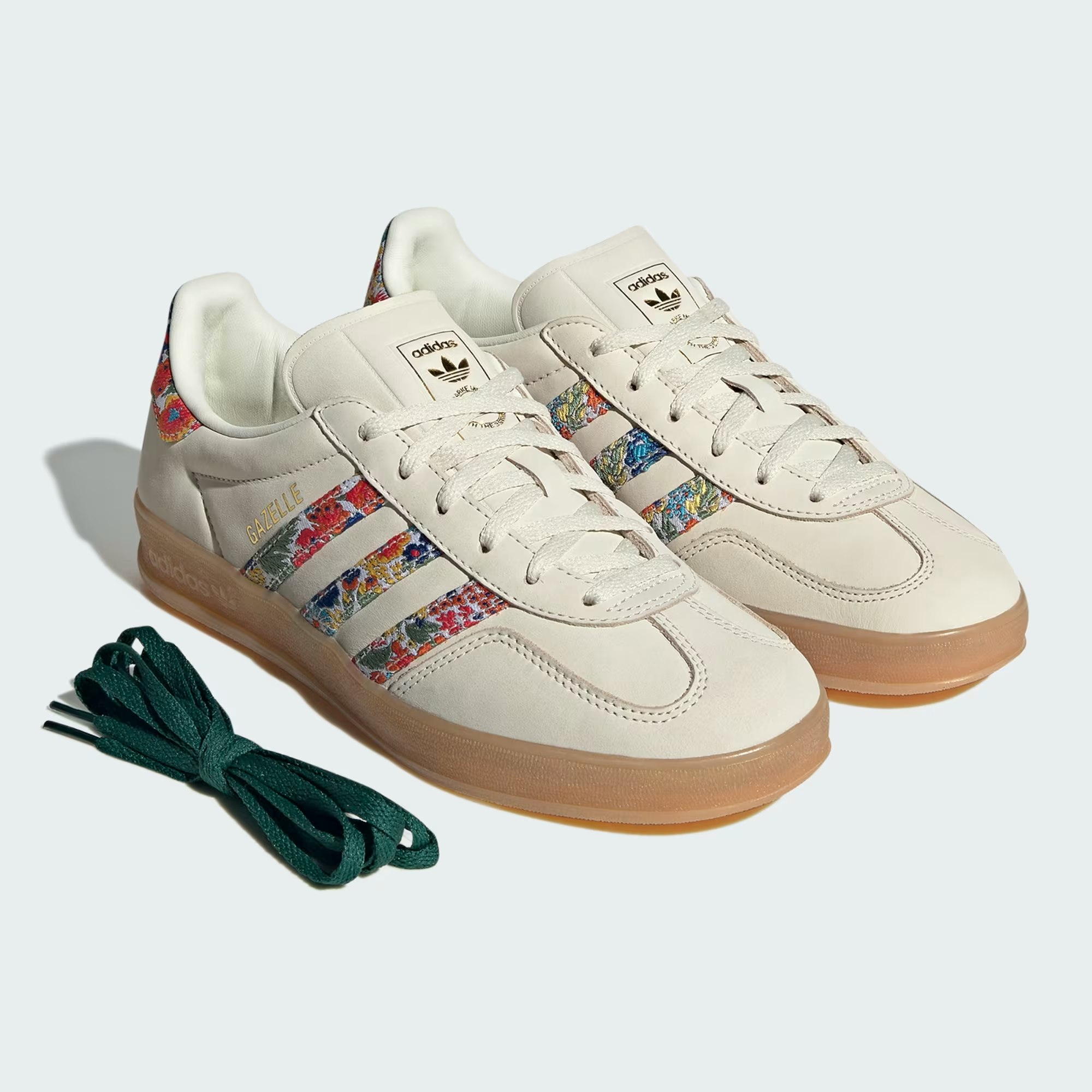 Liberty London x adidas Gazelle Indoor "Off White"