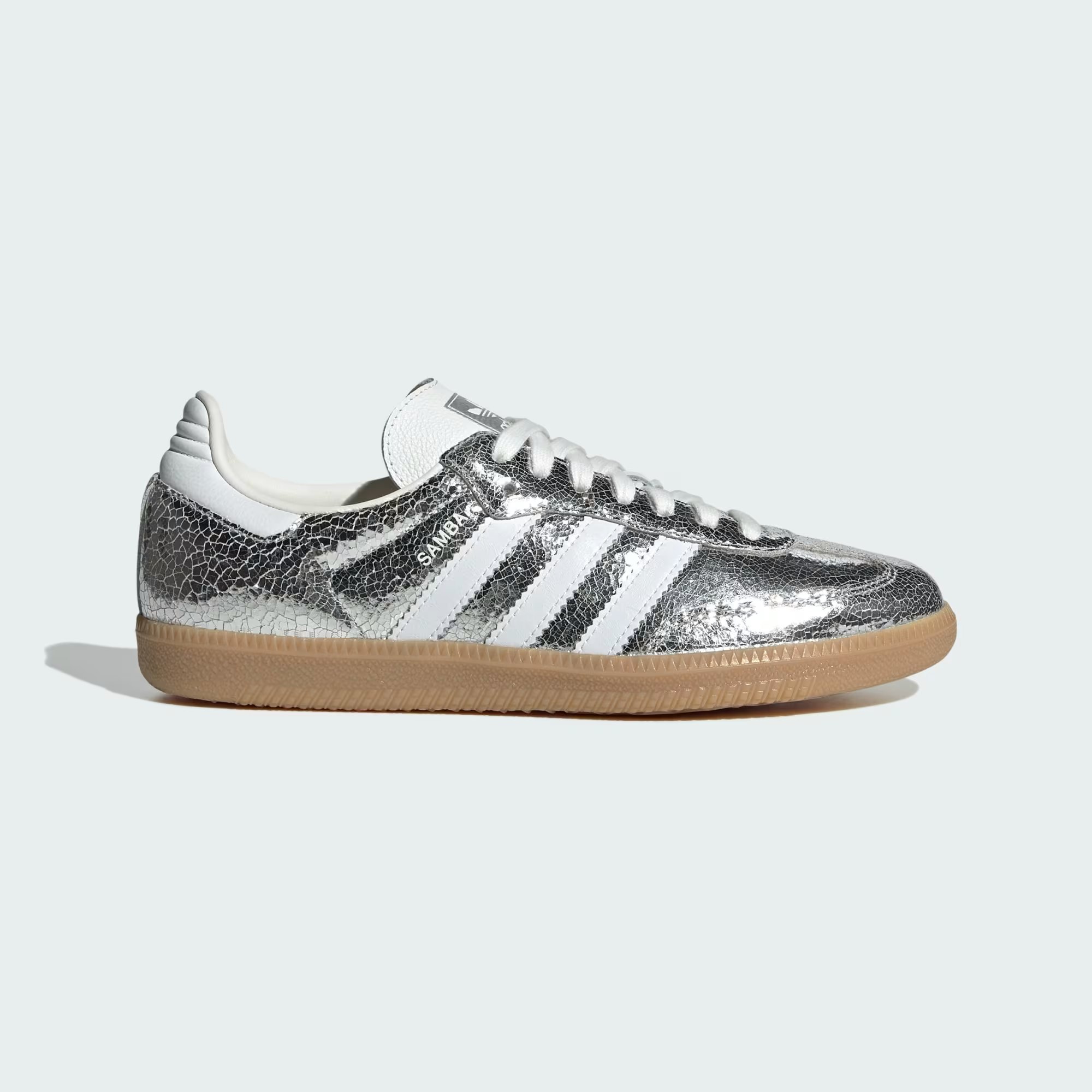 adidas Samba OG "Cracked Silver Metallic"