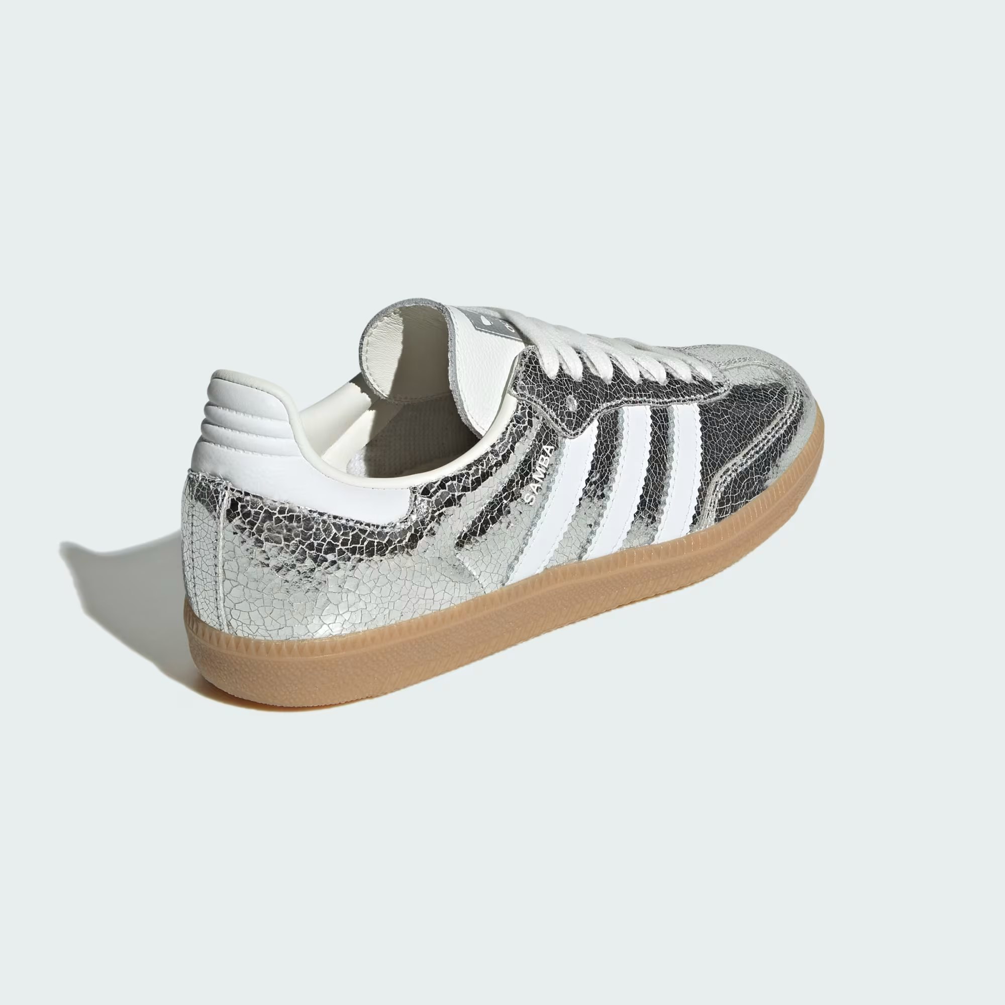 adidas Samba OG "Cracked Silver Metallic"
