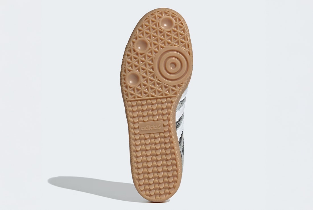 adidas Samba OG "Cracked Silver Metallic"