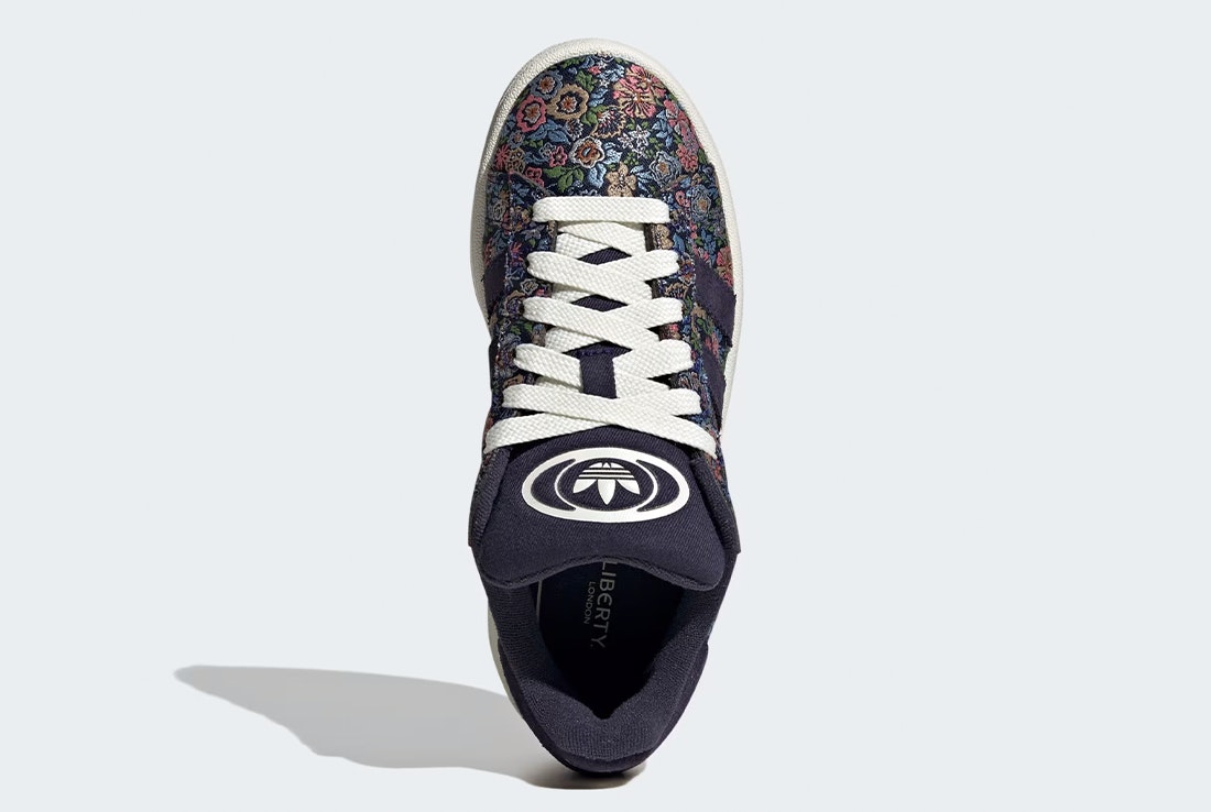 Liberty London x adidas Campus 00s Kids "Marine Blue"