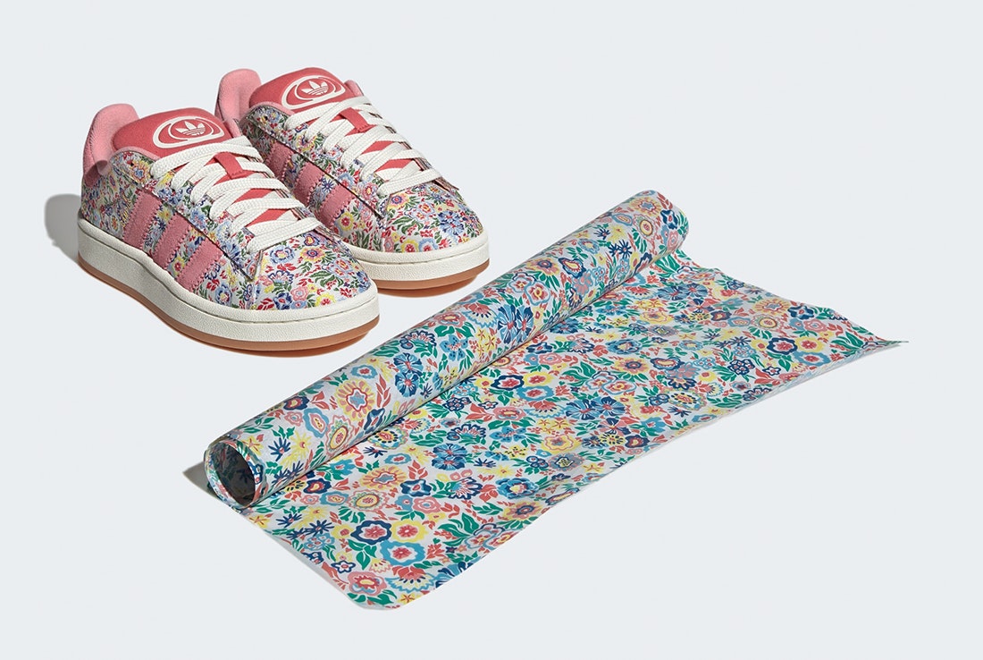 Liberty London x adidas Campus 00s Kids "Suede Pink"