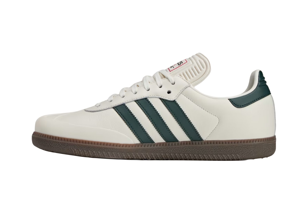 BAPE x adidas Samba White Forest