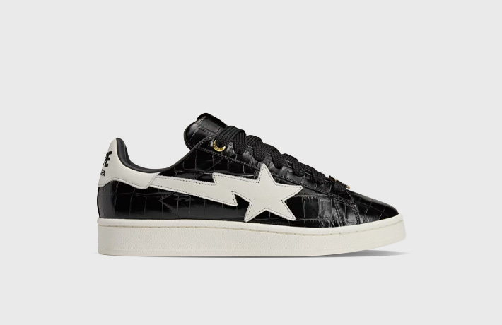 BAPE x adidas Campus 00s Black White