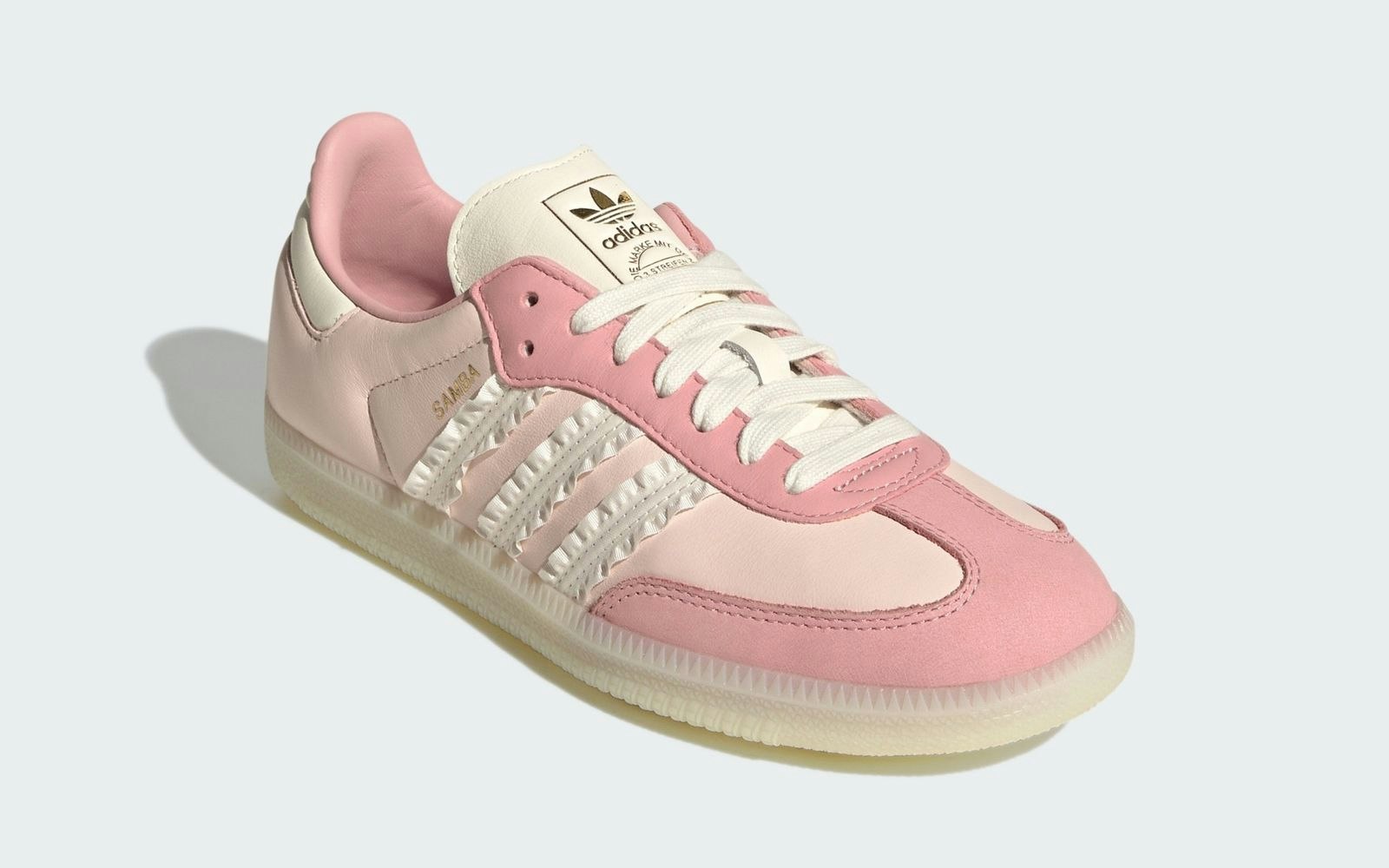 adidas Samba OG "Ruffle Stripes" (Wonder Mauve)