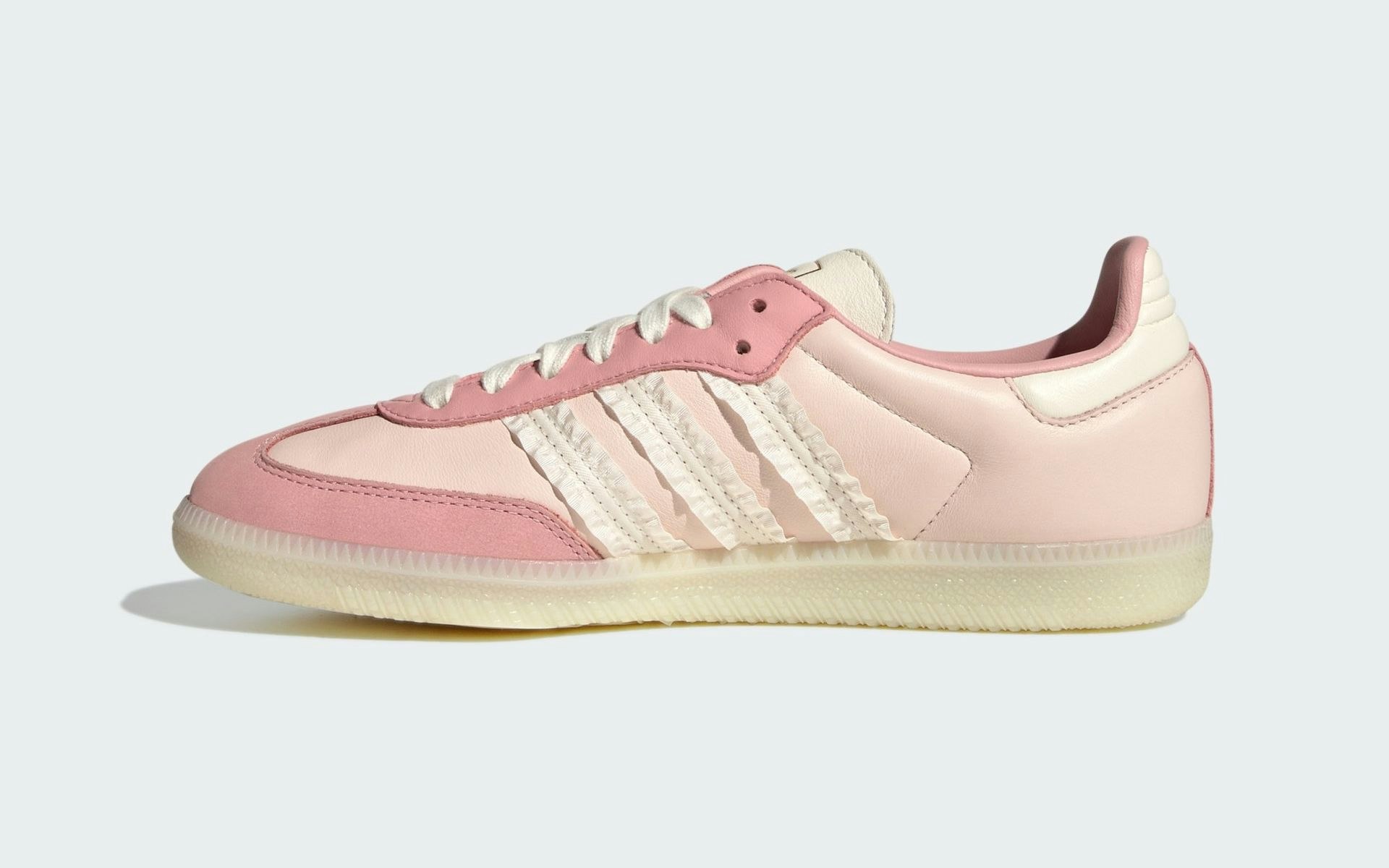 adidas Samba OG "Ruffle Stripes" (Wonder Mauve)