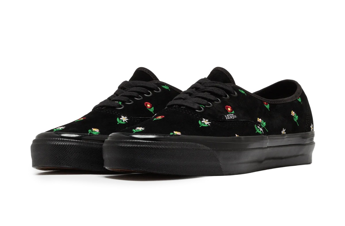 Vans OTW Authentic 44 Flowers Black