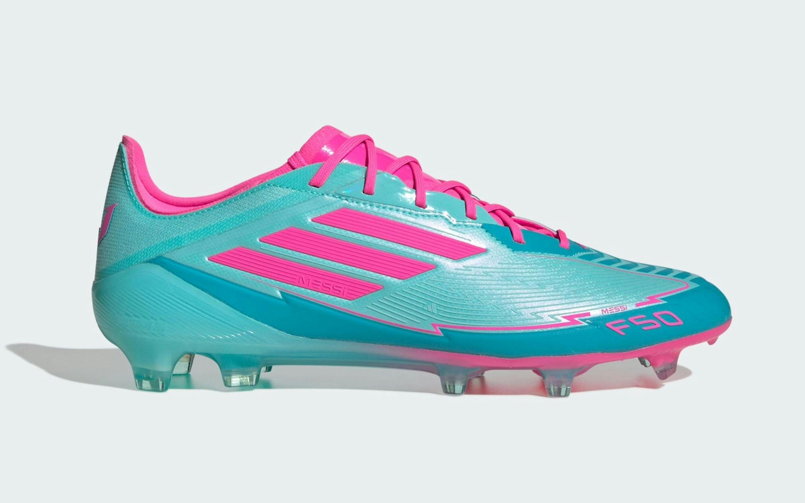 Lionel Messi x adidas F50 Elite FG "Flash Aqua"