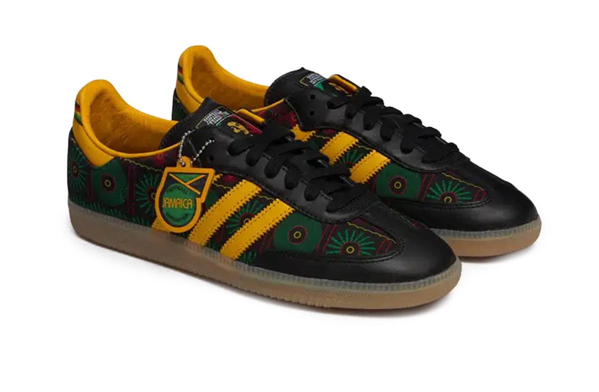 Bob Marley x JFF x adidas Samba Core Black