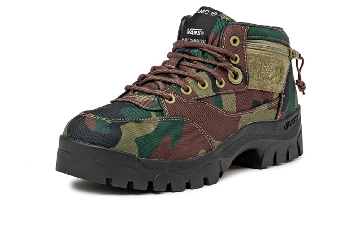 OAMC x Vans Half Cab SP Boot Woodland Camo
