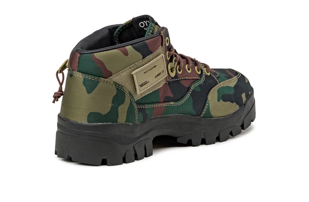 OAMC x Vans Half Cab SP Boot Woodland Camo