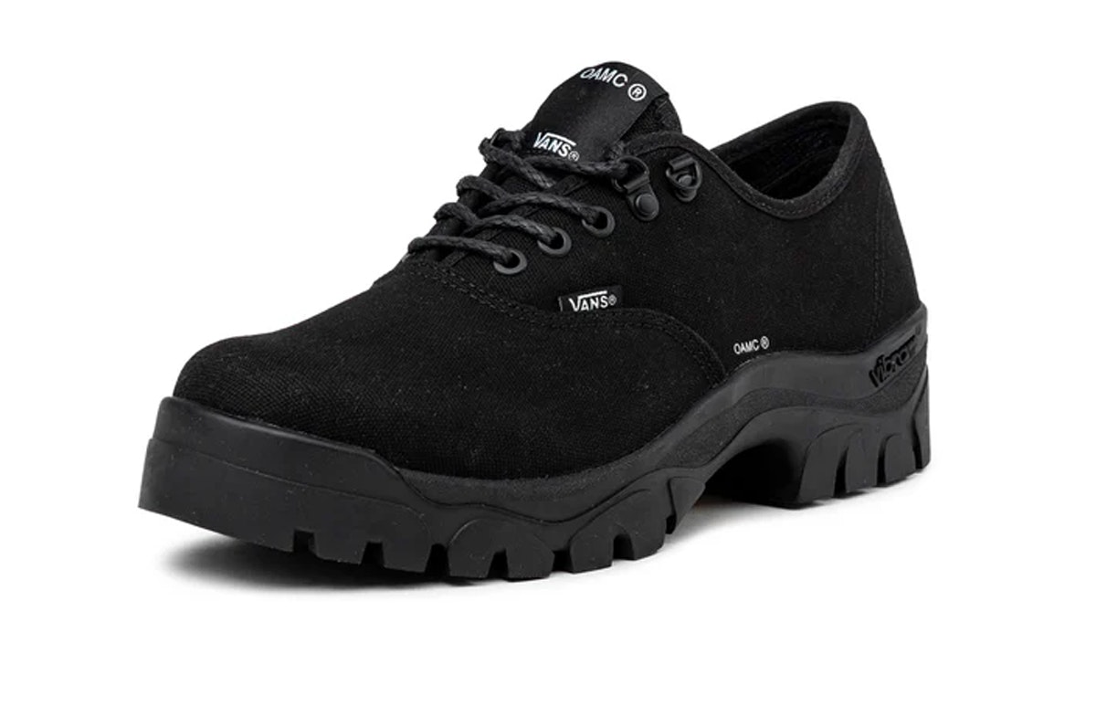 OAMC x Vans Authentic Oxford Black