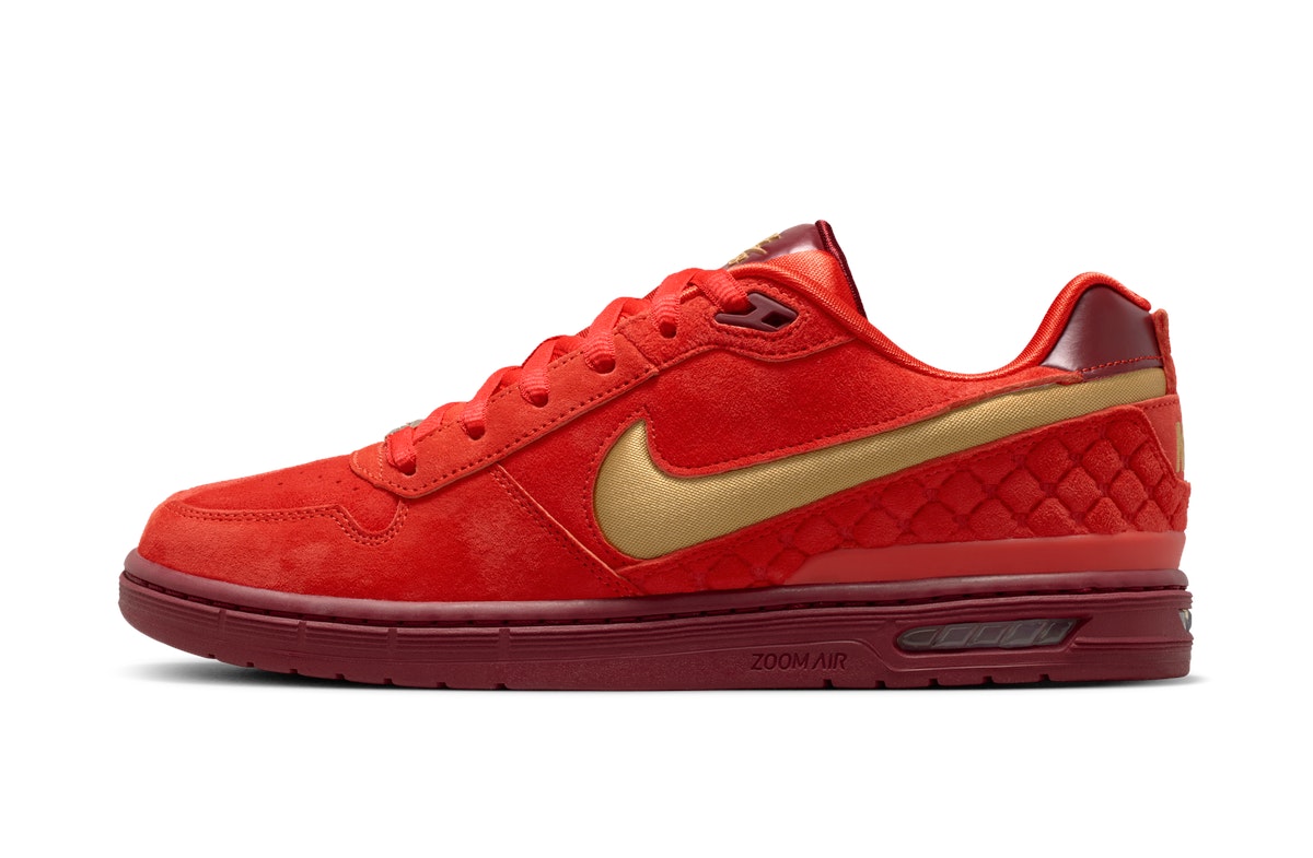 Paul Rodriguez × Nike SB P-Rod 1 Habanero Red