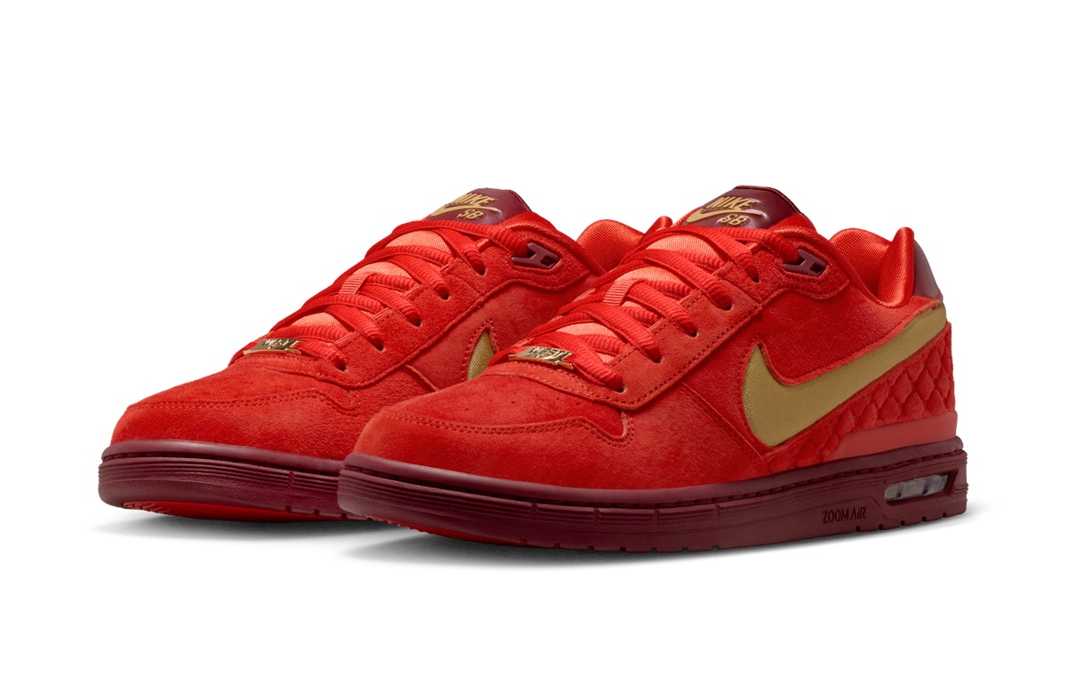 Paul Rodriguez × Nike SB P-Rod 1 Habanero Red