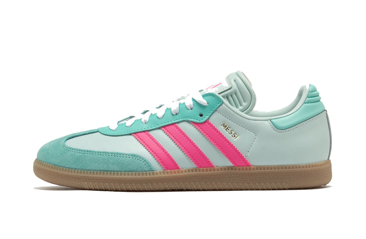 Lionel Messi x adidas Samba Mint Lionel Messi x adidas Samba Mint