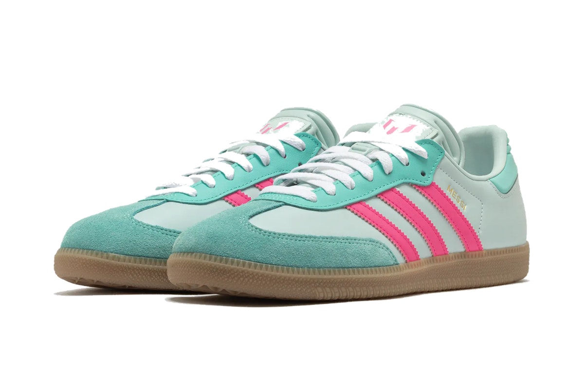 Lionel Messi x adidas Samba Mint Lionel Messi x adidas Samba Mint
