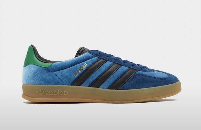 size? x adidas Gazelle Indoor "Deep Blue"