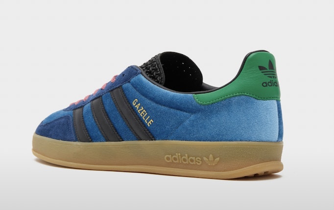 size? x adidas Gazelle Indoor "Deep Blue"