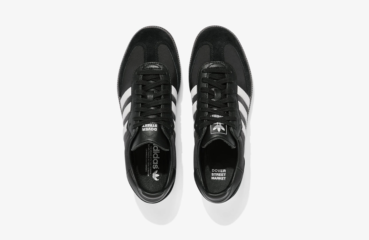 Dover Street Market x adidas Samba OG "Core Black"