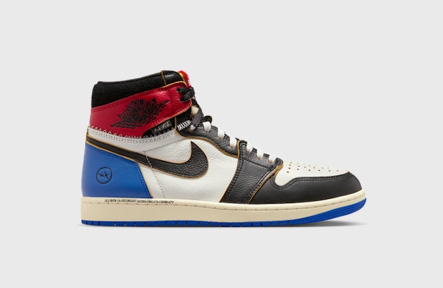 Fragment x Union LA x Nike Air Jordan 1 High OG SP Varsity Red Sport Royal Fragment x Union LA x Nike Air Jordan 1 High OG SP Varsity Red Sport Royal