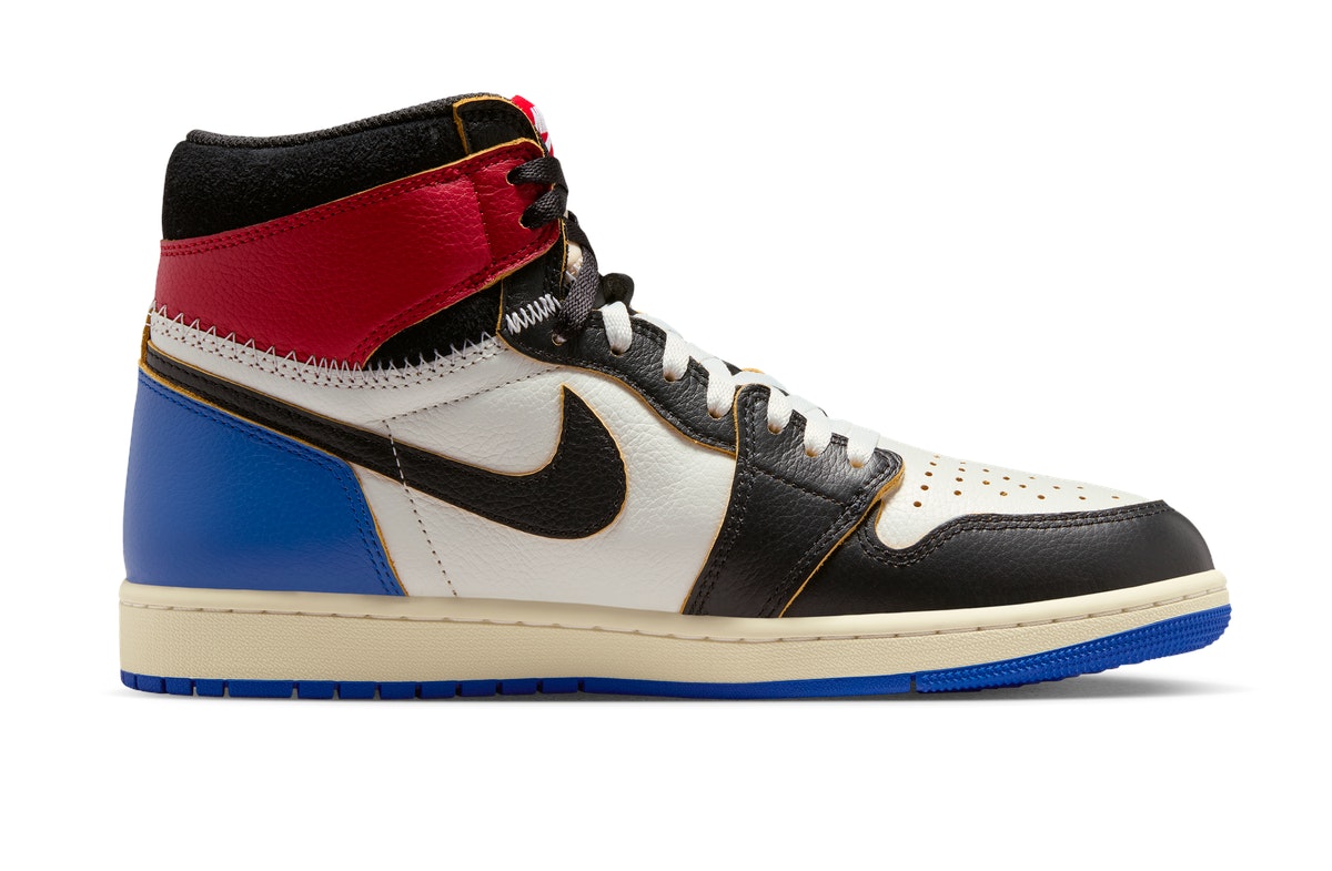 Fragment x Union LA x Nike Air Jordan 1 High OG SP Varsity Red Sport Royal