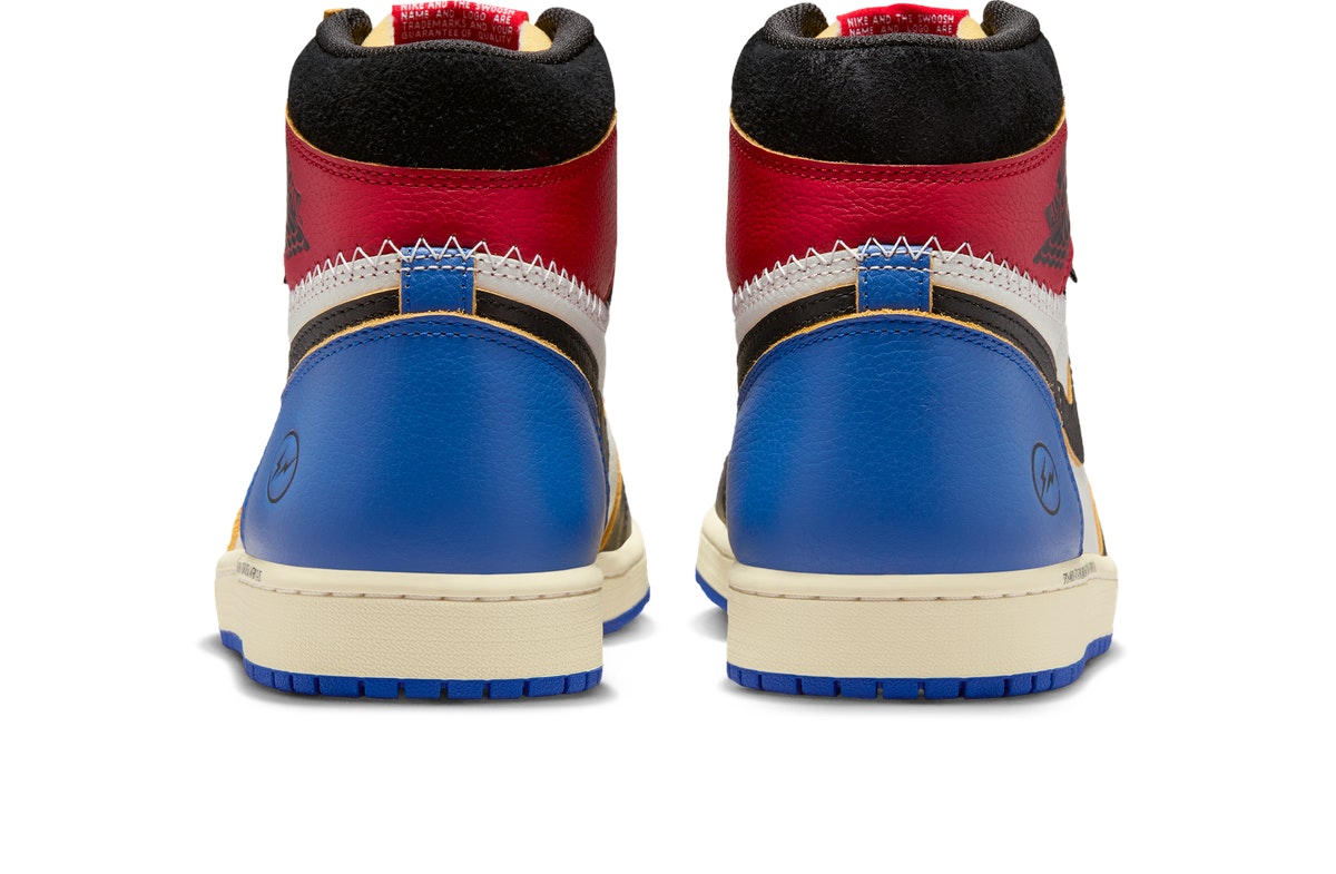 Fragment x Union LA x Nike Air Jordan 1 High OG SP Varsity Red Sport Royal