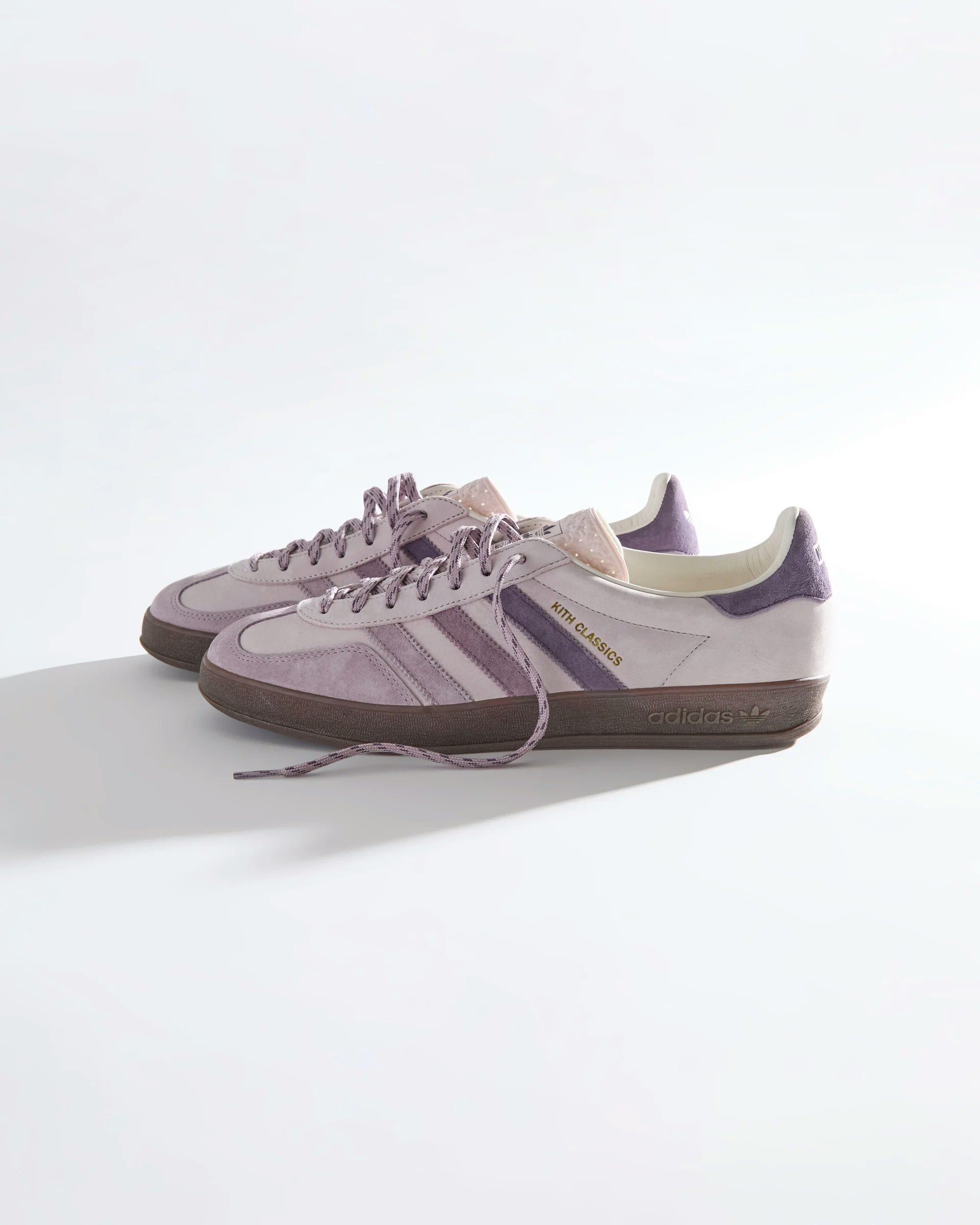 Kith x adidas Gazelle Indoor "Summer 2024" (Ash Purple)