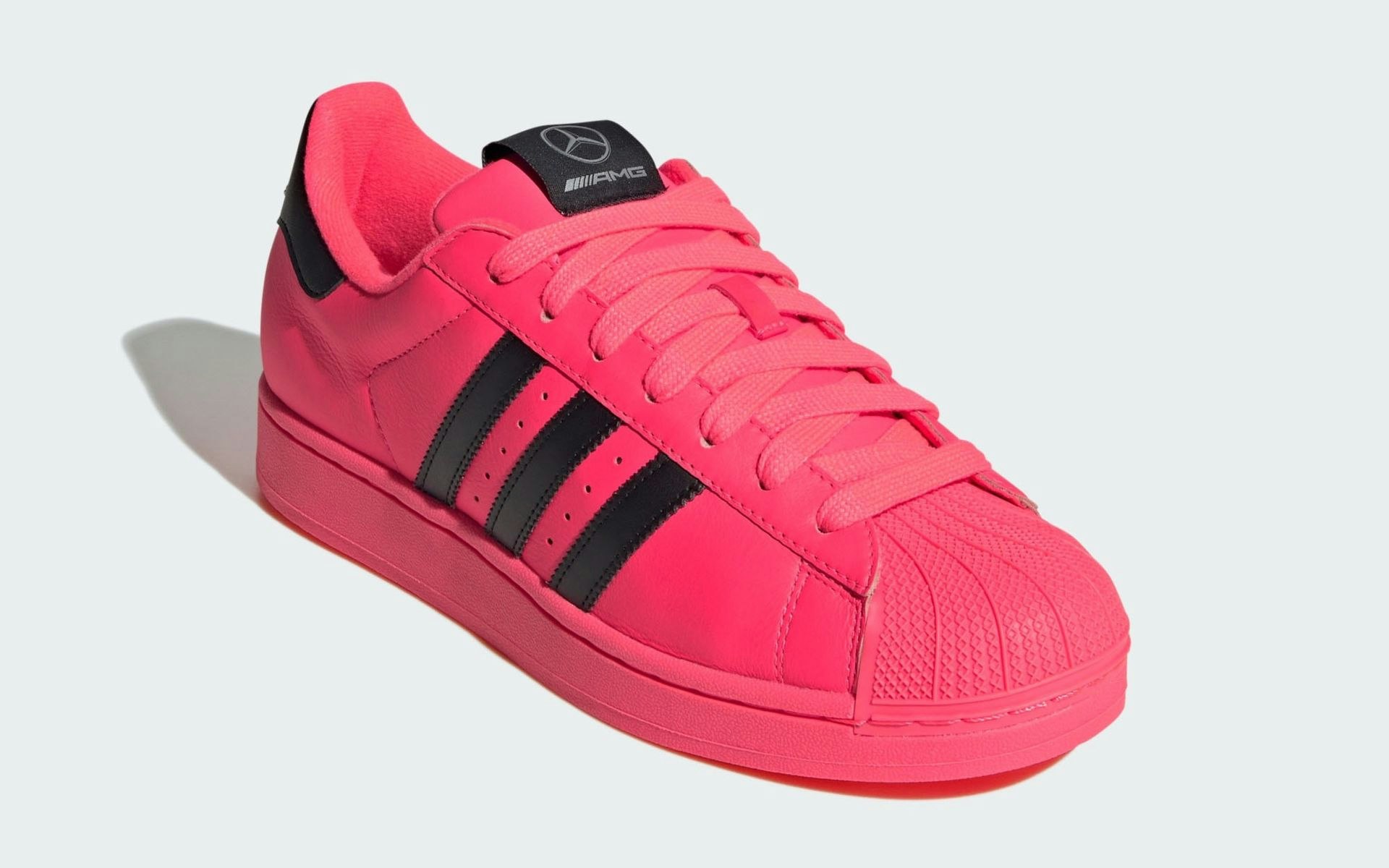 Mercedes AMG x adidas Superstar "Turbo Pink"