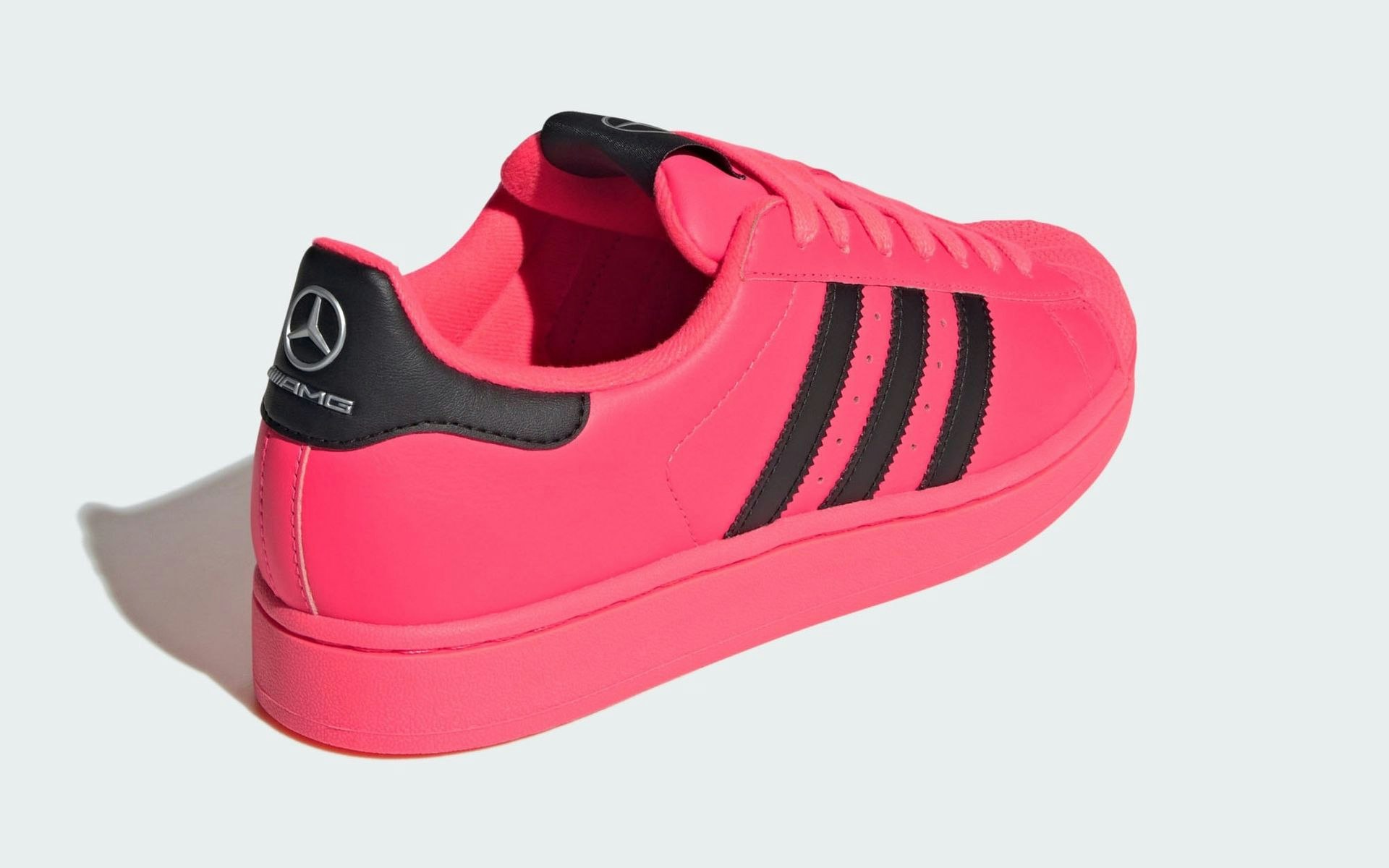 Mercedes AMG x adidas Superstar "Turbo Pink"
