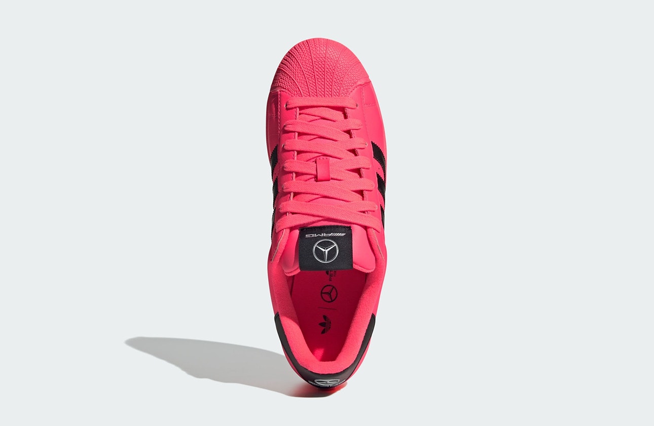 Mercedes AMG x adidas Superstar "Turbo Pink"