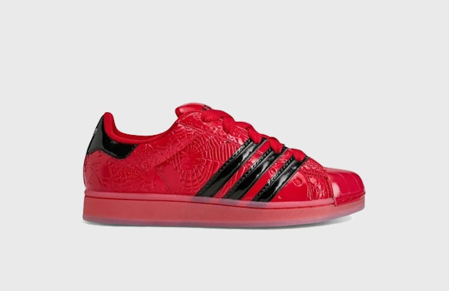 Sp5der x adidas Superstar II Red