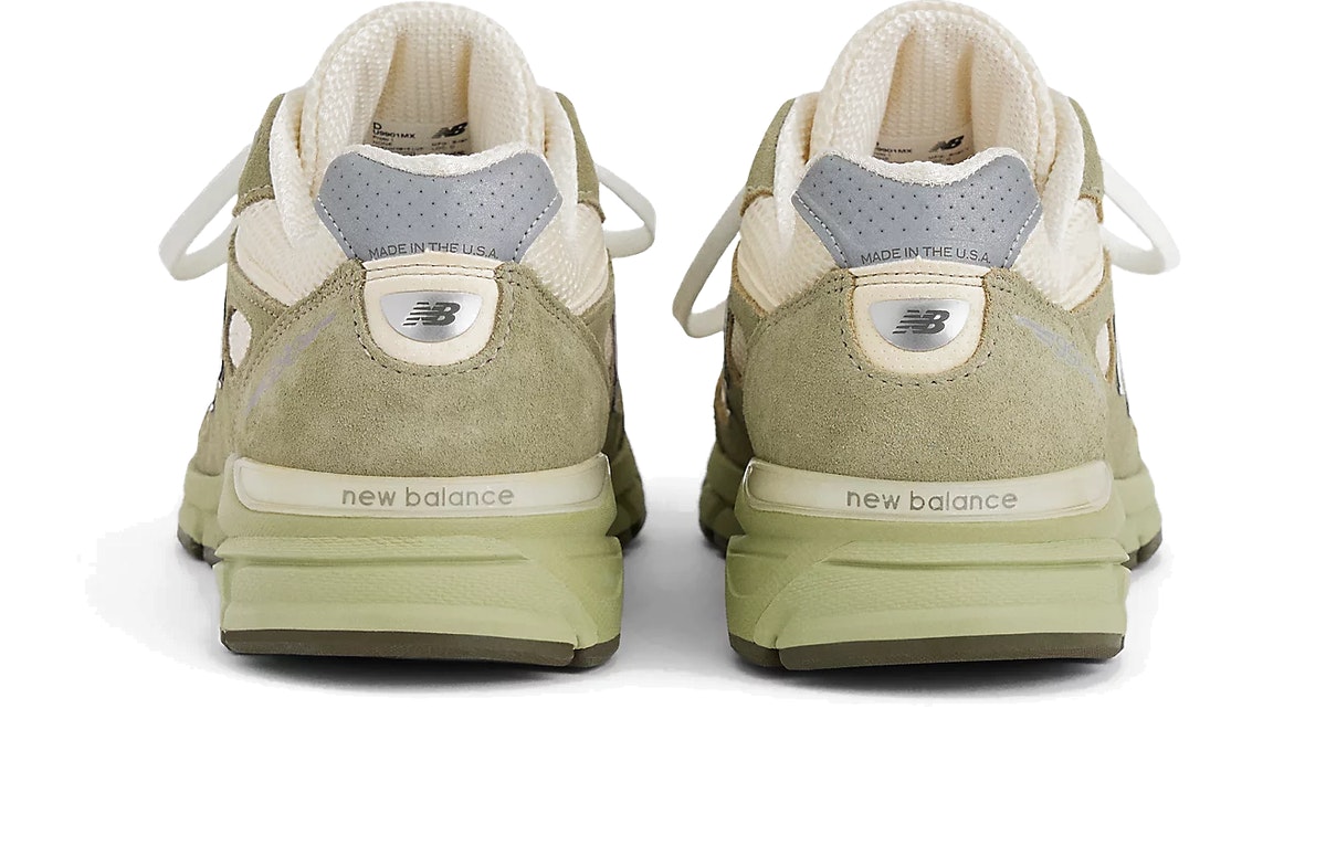 New Balance 990v4 Made in USA Olive Leaf