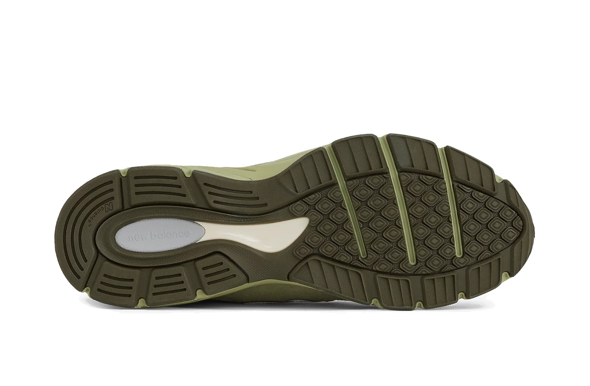 New Balance 990v4 Made in USA Olive Leaf