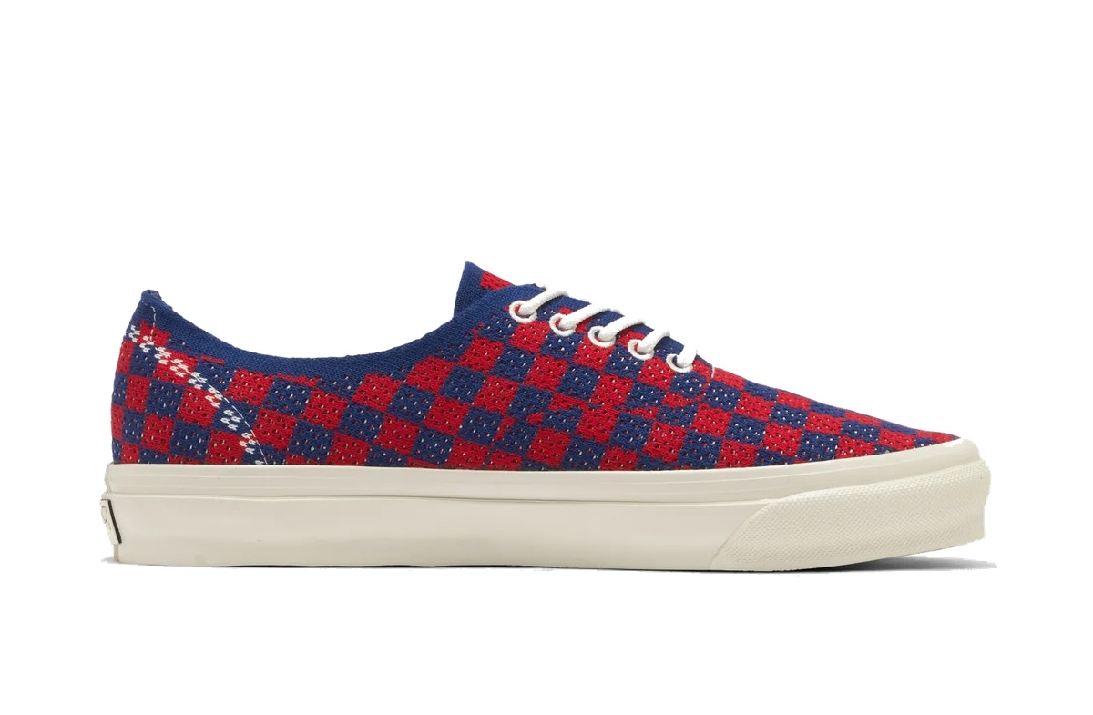Vans LX Authentic 44 EK Punk Check Red Blue