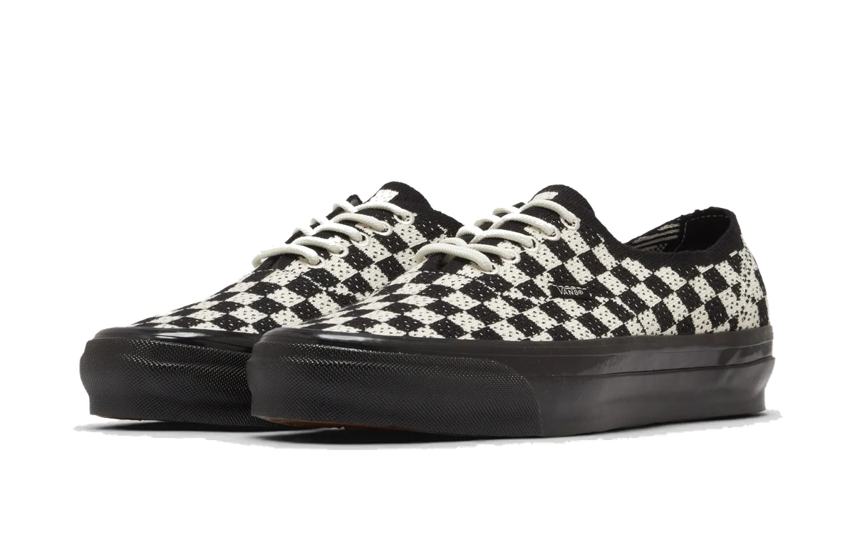 Vans LX Authentic 44 EK Punk Check Black Marshmallow
