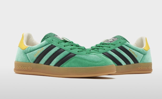 size? x adidas Gazelle Indoor "Preloved Green"
