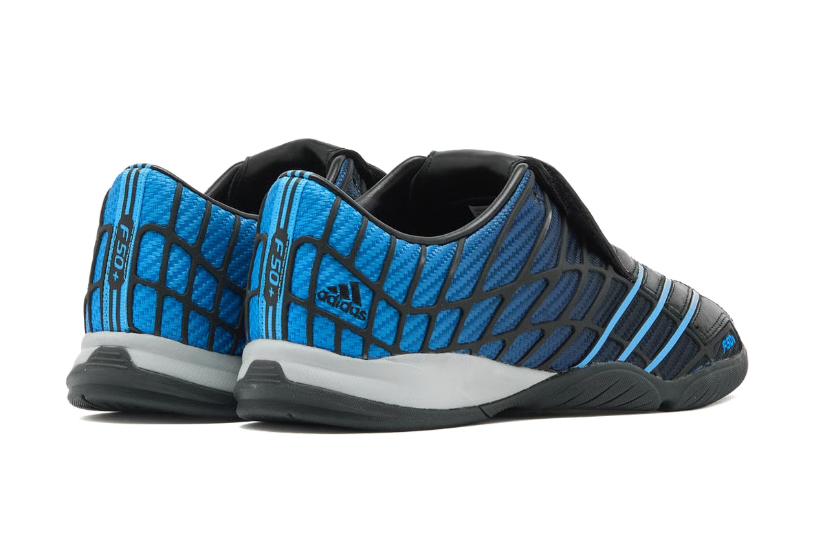 adidas F50 Sala Core Black Blue Rush