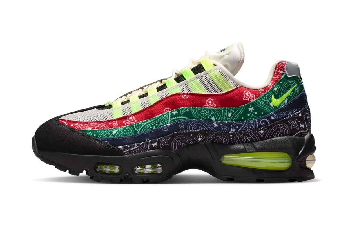 Nike Air Max 95 Big Bubble Paisley Bandana