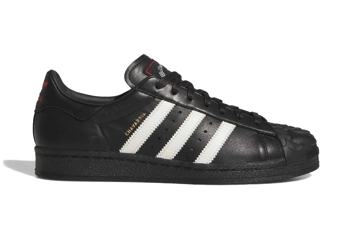 Willy Chavarria x adidas Superstar Rose Black Red