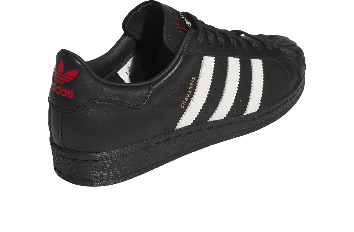Willy Chavarria x adidas Superstar Rose Black Red