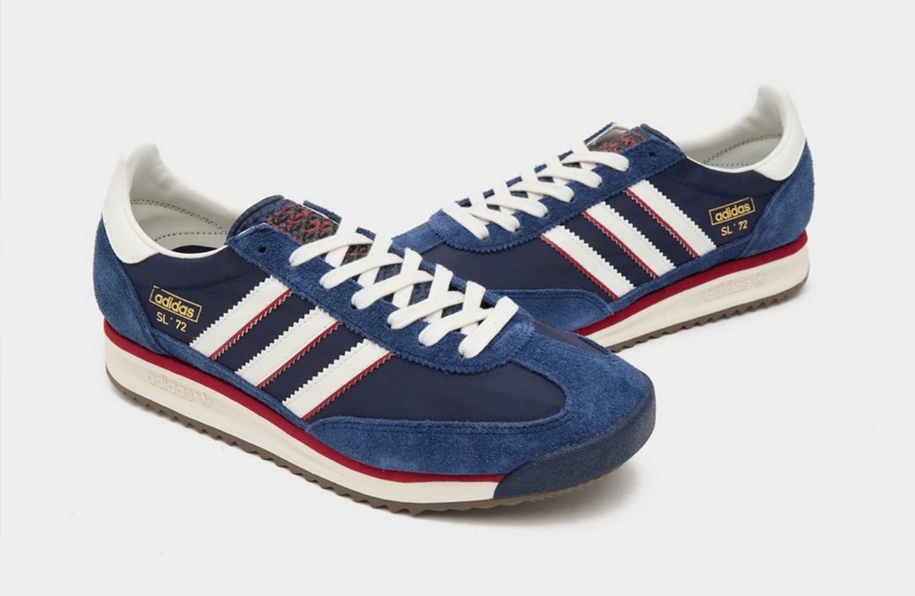 size? x adidas SL 72 "Blue"
