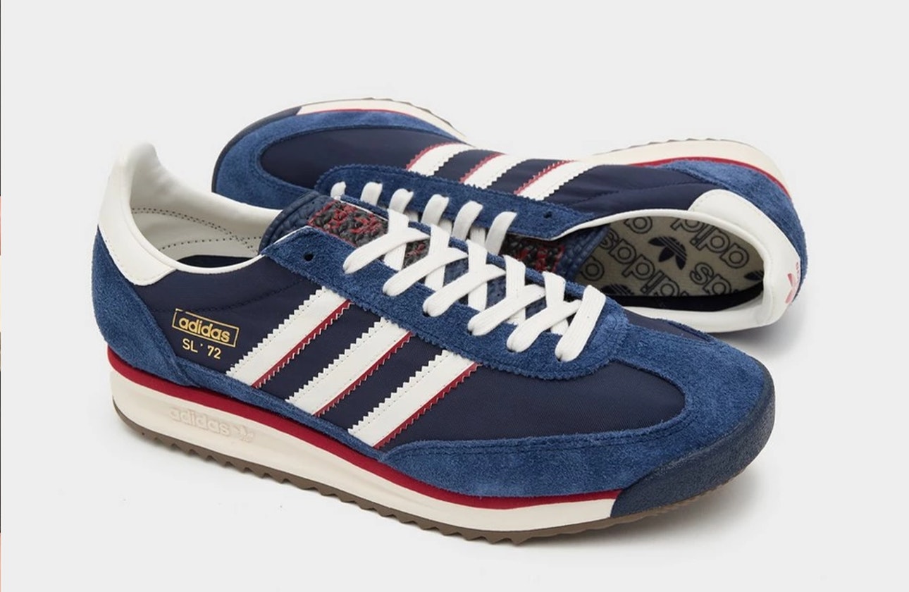 size? x adidas SL 72 "Blue"