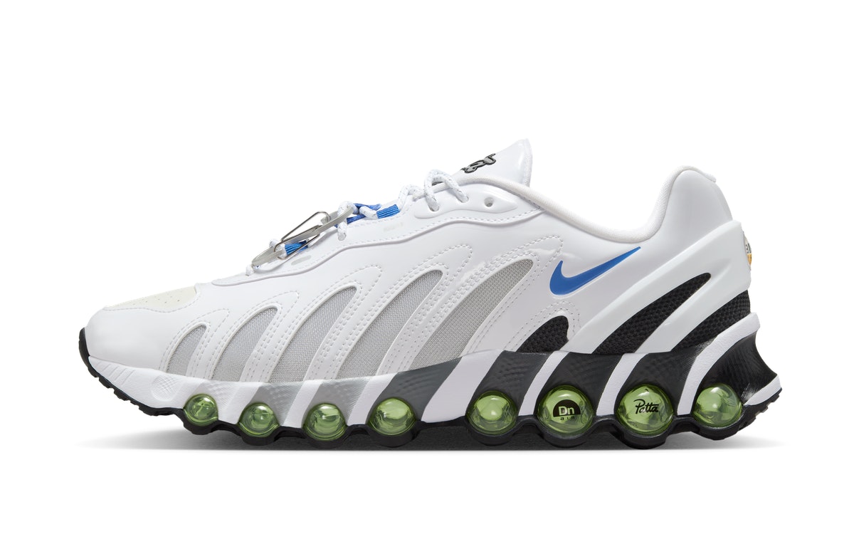 Patta x Nike Air Max Dn8 White Metallic Silver Patta x Nike Air Max Dn8 White Metallic Silver