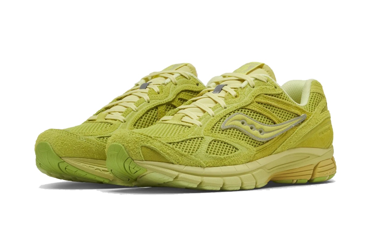3sixteen x Saucony Pro Grid Guide 7 Lime