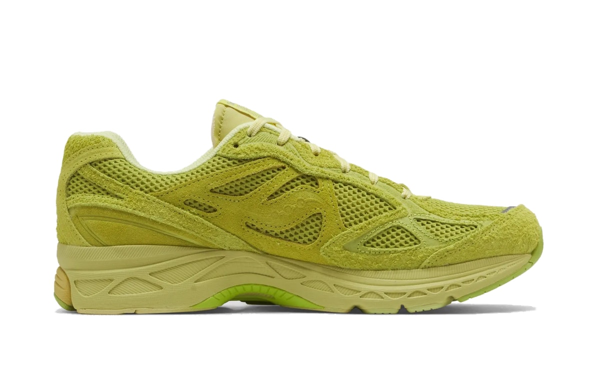 3sixteen x Saucony Pro Grid Guide 7 Lime