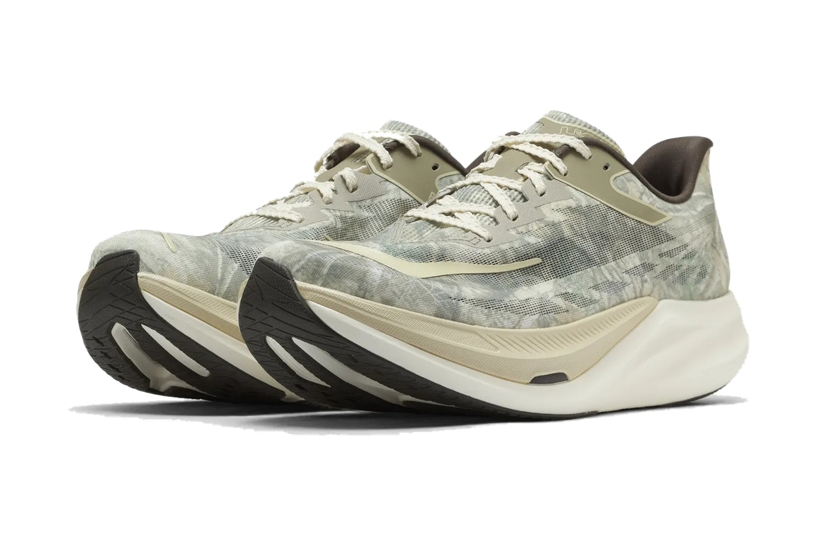 John Elliott x Hoka Rocket X 3 Spray Green