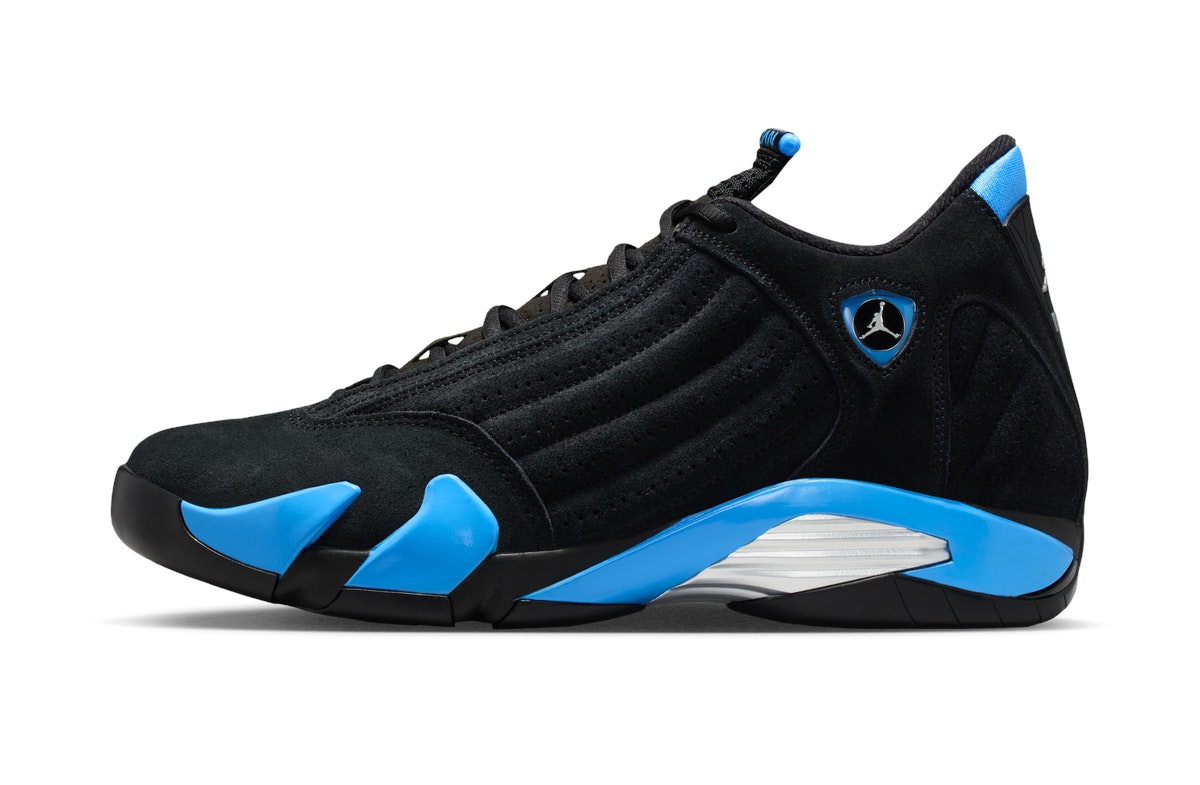 Nike Air Jordan 14 Retro Black University Blue