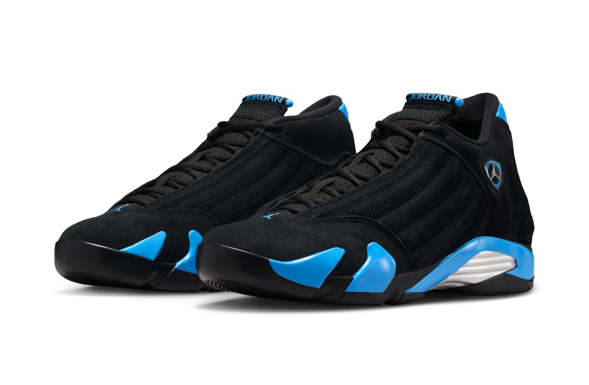 Nike Air Jordan 14 Retro Black University Blue
