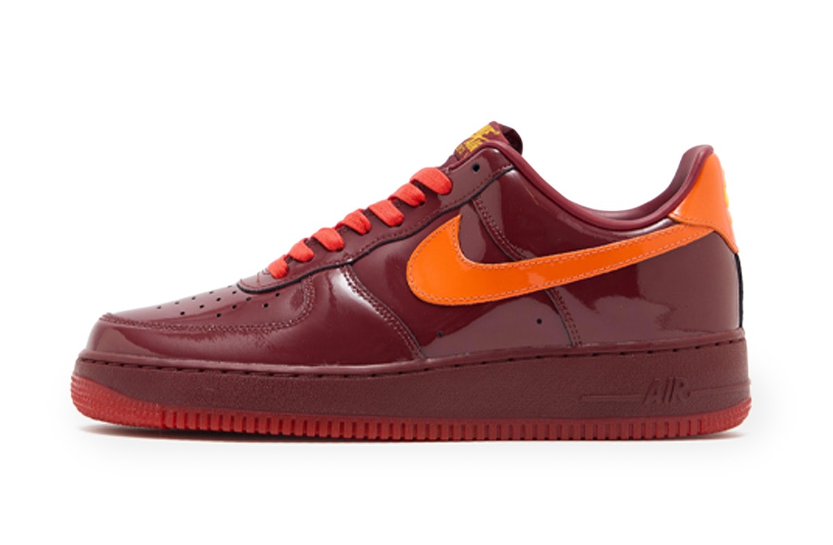 Nike Air Force 1 Low Patent Pack Dark Team Red Nike Air Force 1 Low Patent Pack Dark Team Red